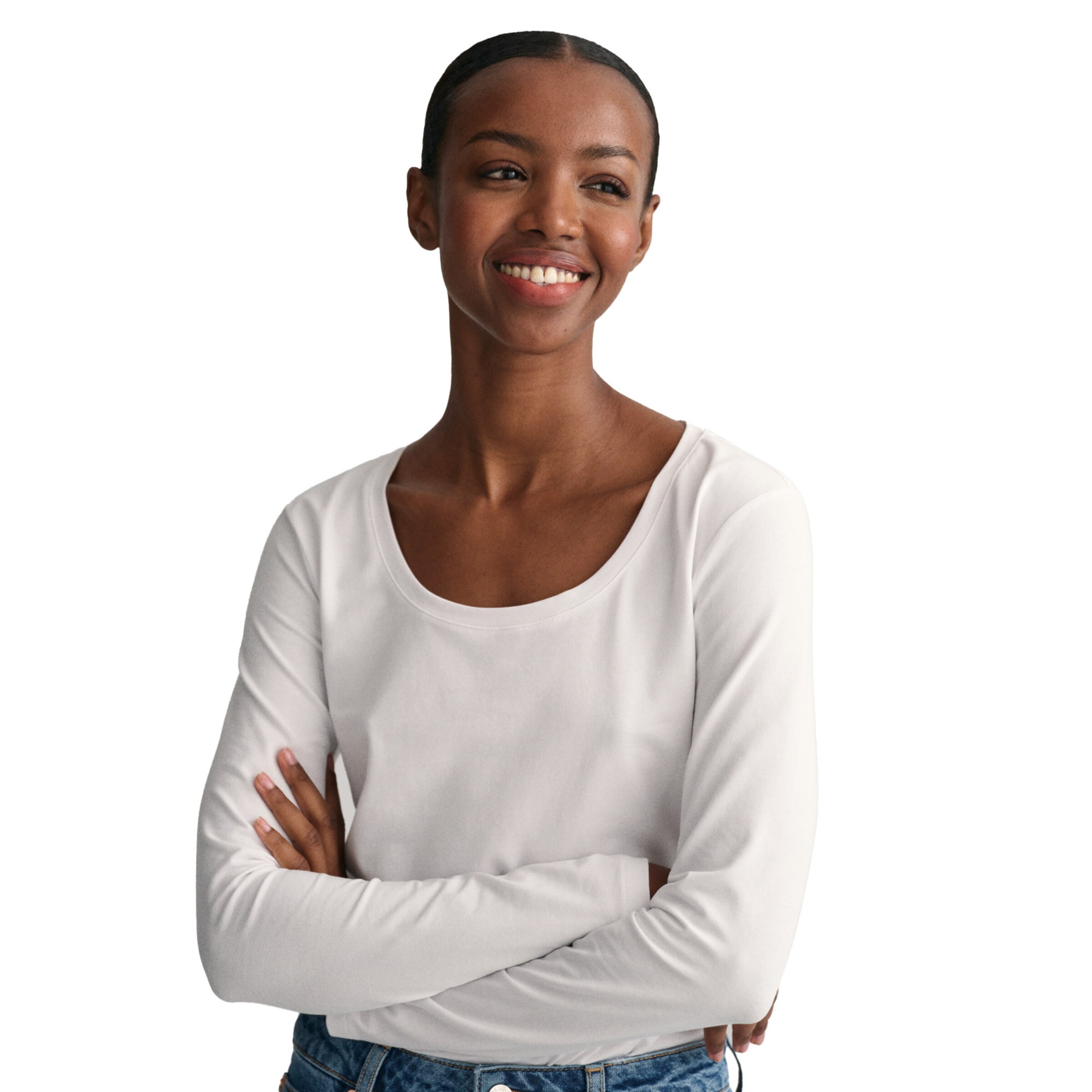 GANTMajica - bijela boja