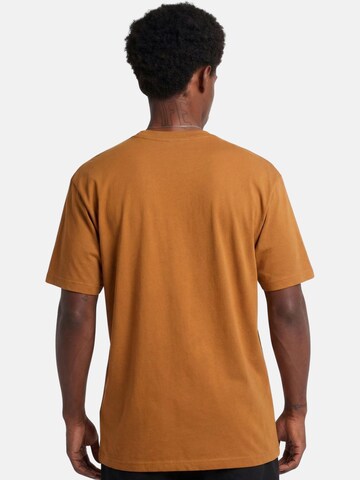 VANS Shirt 'VANS WASHED SS TSHIRT LX T-SHIRT' in Oranje