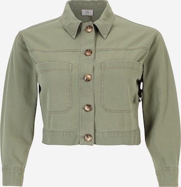 River Island Petite - Chaqueta de entretiempo en verde: frente