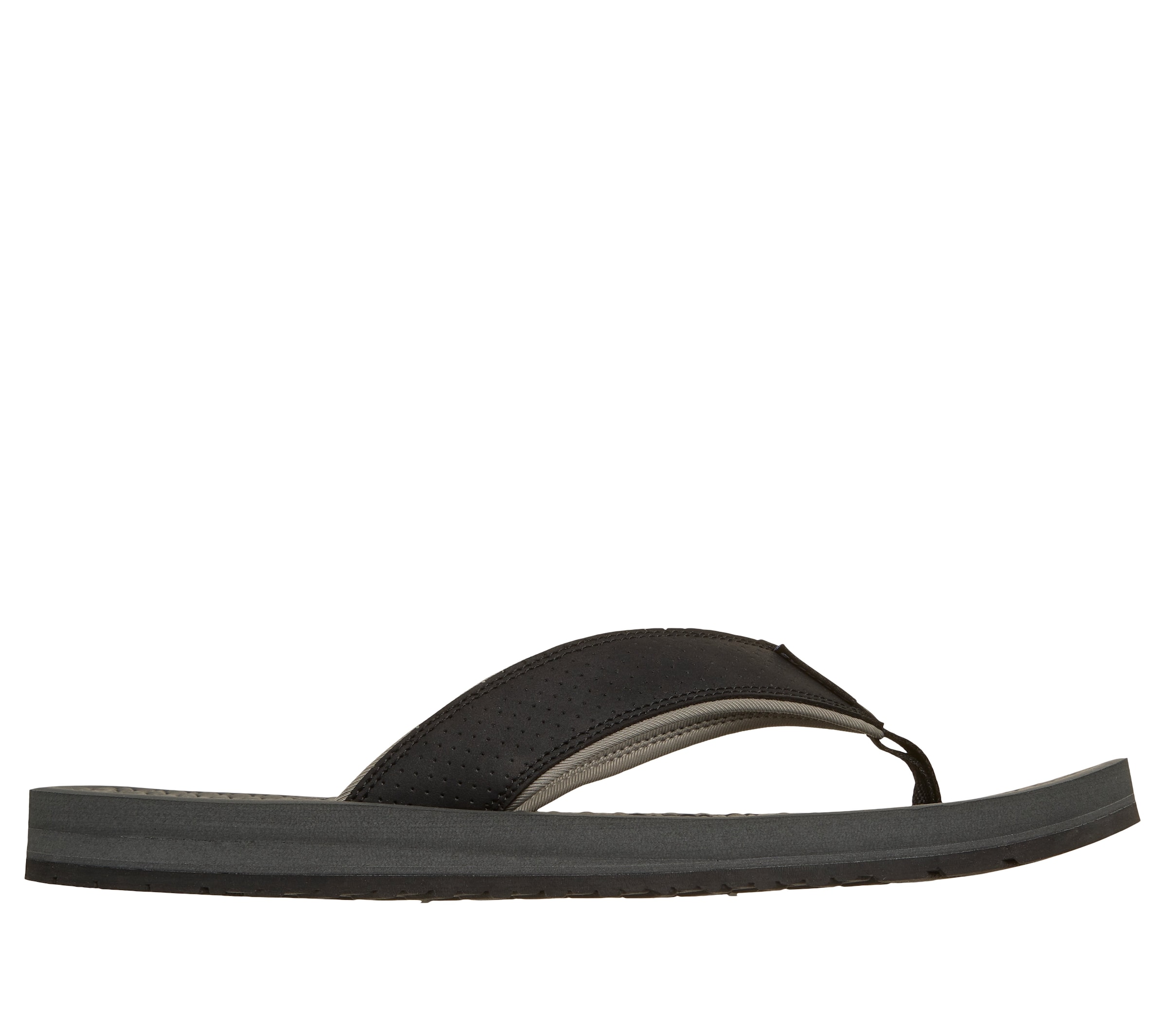 SKECHERS T-Bar Sandals in Black
