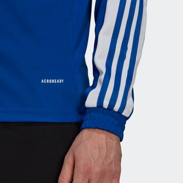 ADIDAS SPORTSWEAR Skinny Athletic Sweatshirt 'Squadra 21' in Blue