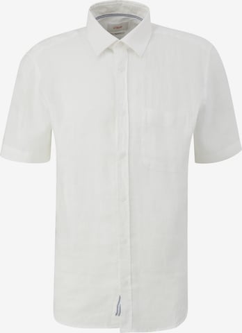 s.Oliver Regular Fit Skjorte i hvid: forside