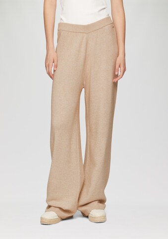 Regular Pantalon QS en beige