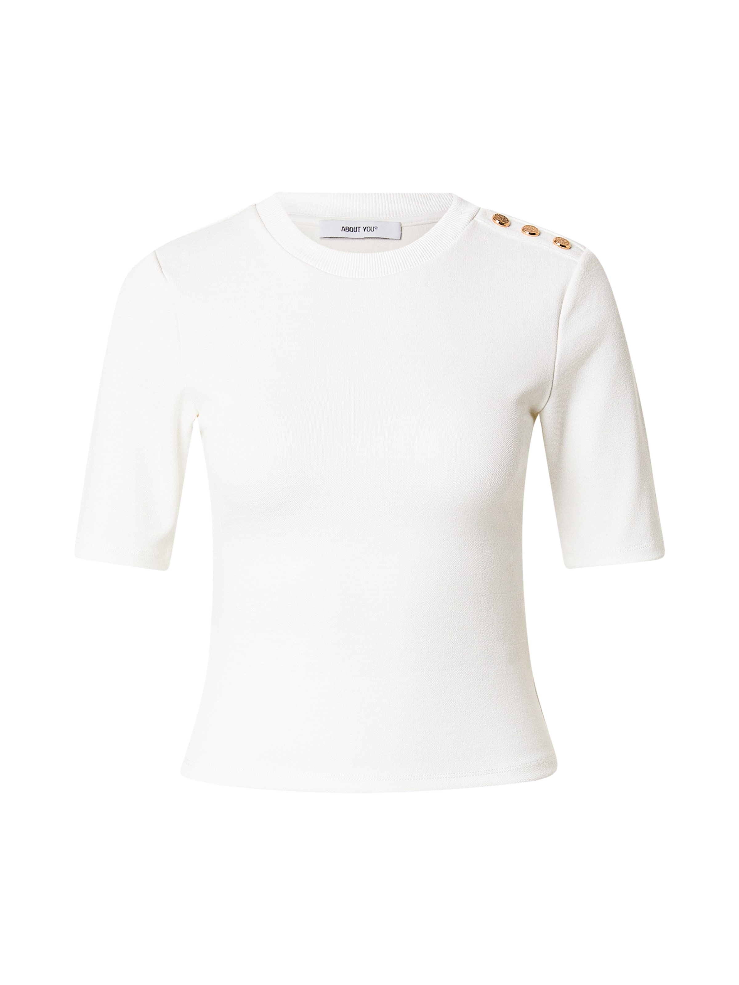 ABOUT YOU Футболка 'Suzi' в Белый: спереди