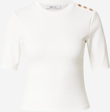 ABOUT YOU Футболка 'Suzi' в Белый: спереди