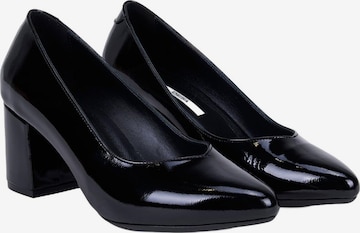 Desa Slingpumps 'Pumps mit Blockabsatz' in Zwart: voorkant