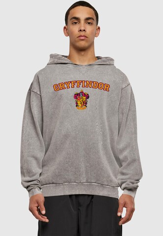 ABSOLUTE CULT Sweatshirt 'Harry Potter - Hogwarts Gryffindor Crest' in Grau: Vorderseite