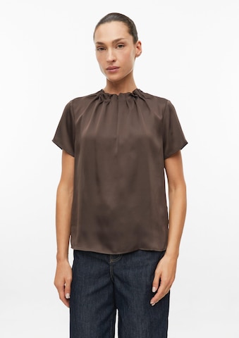 s.Oliver Blouse in Bruin: voorkant
