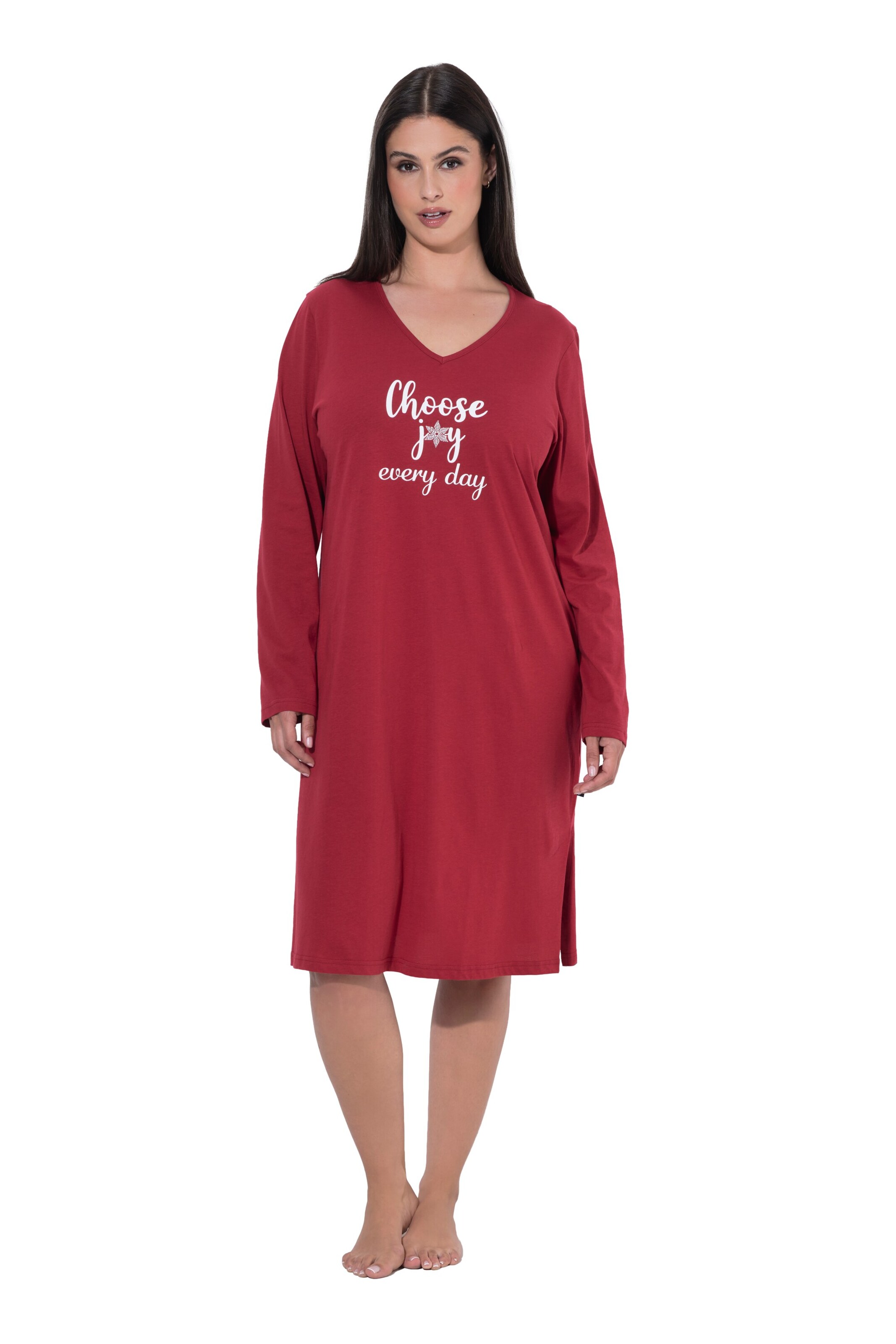 Ulla Popken Nightgown in Red