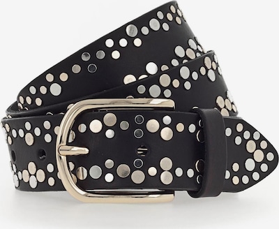 VANZETTI Колан в злато / черно / сребърно, Преглед на продукта