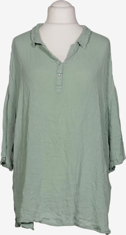 SHEEGO Bluse 5XL in Grün: Vorderseite