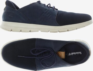 TIMBERLAND Flats & Loafers in 44 in Blue: front