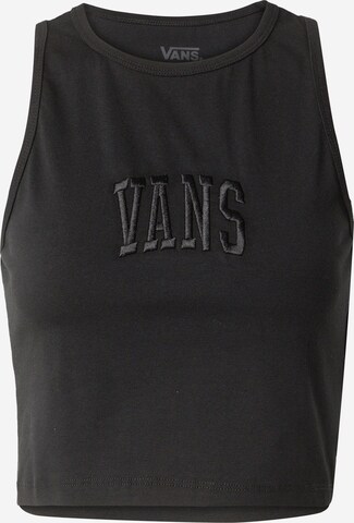 Top 'VARSITY' di VANS in nero: frontale