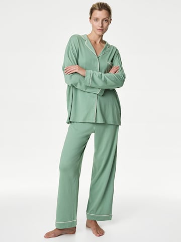 Marks & Spencer Pyjama in Grün: Vorderseite