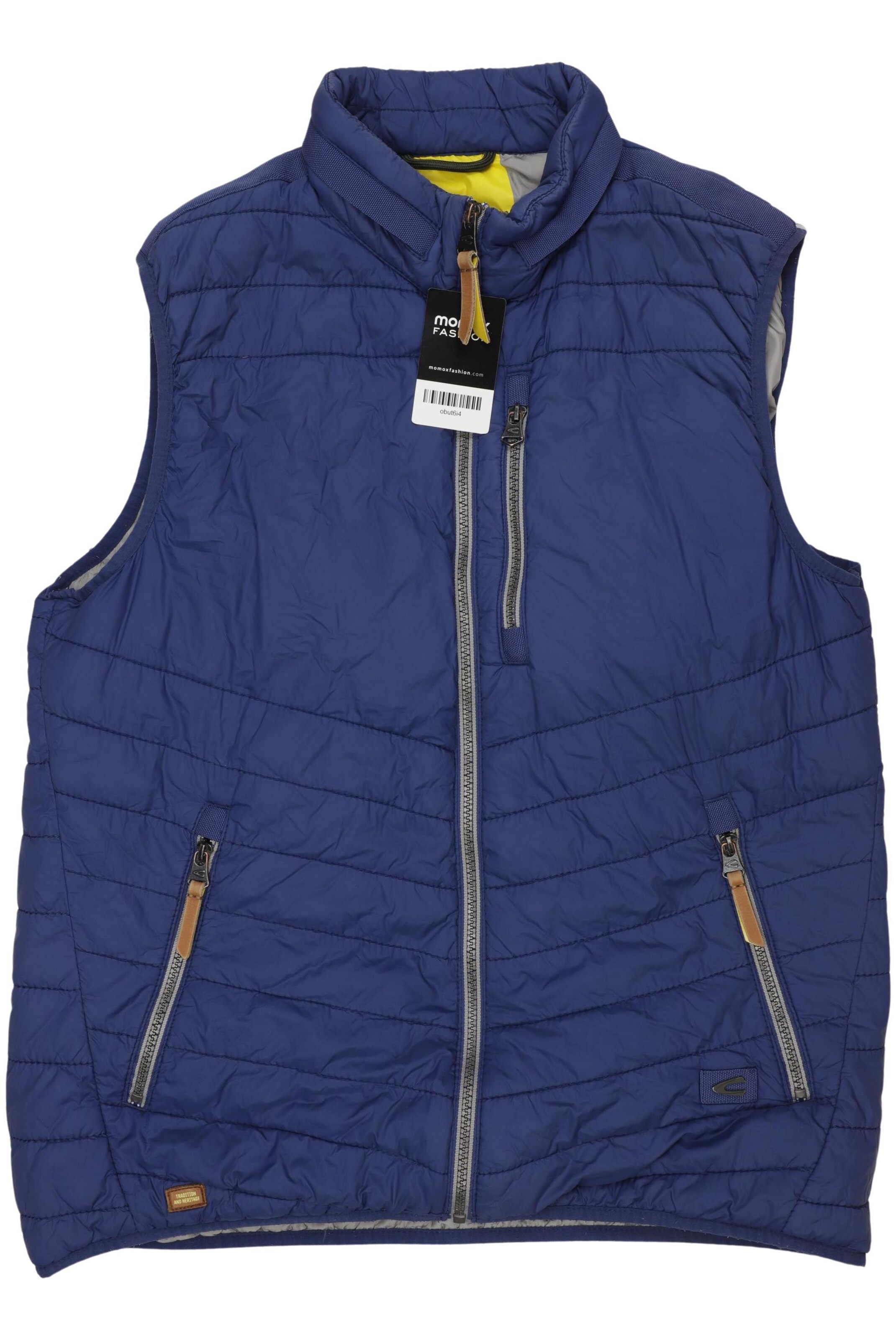 CAMEL ACTIVE Vest in L-XL in Blue: front