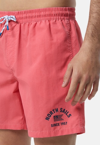 North Sails Schwimmshorts in Rot
