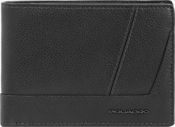 Piquadro Wallet in Black: front