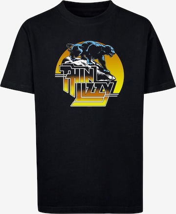 Merchcode Shirt 'Thin Lizzy' in Zwart: voorkant
