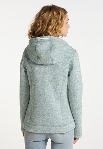 Schmuddelwedda Fleece jas in Groen