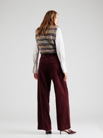 MAX&Co. Wide Leg Hose 'LIGURIA' in Lila