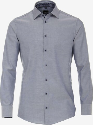 VENTI Regular fit Business Shirt in Blue: front