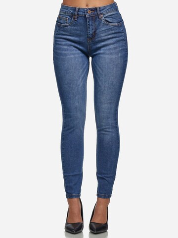 Tazzio Skinny Jeans 'F107' in Blau: Vorderseite