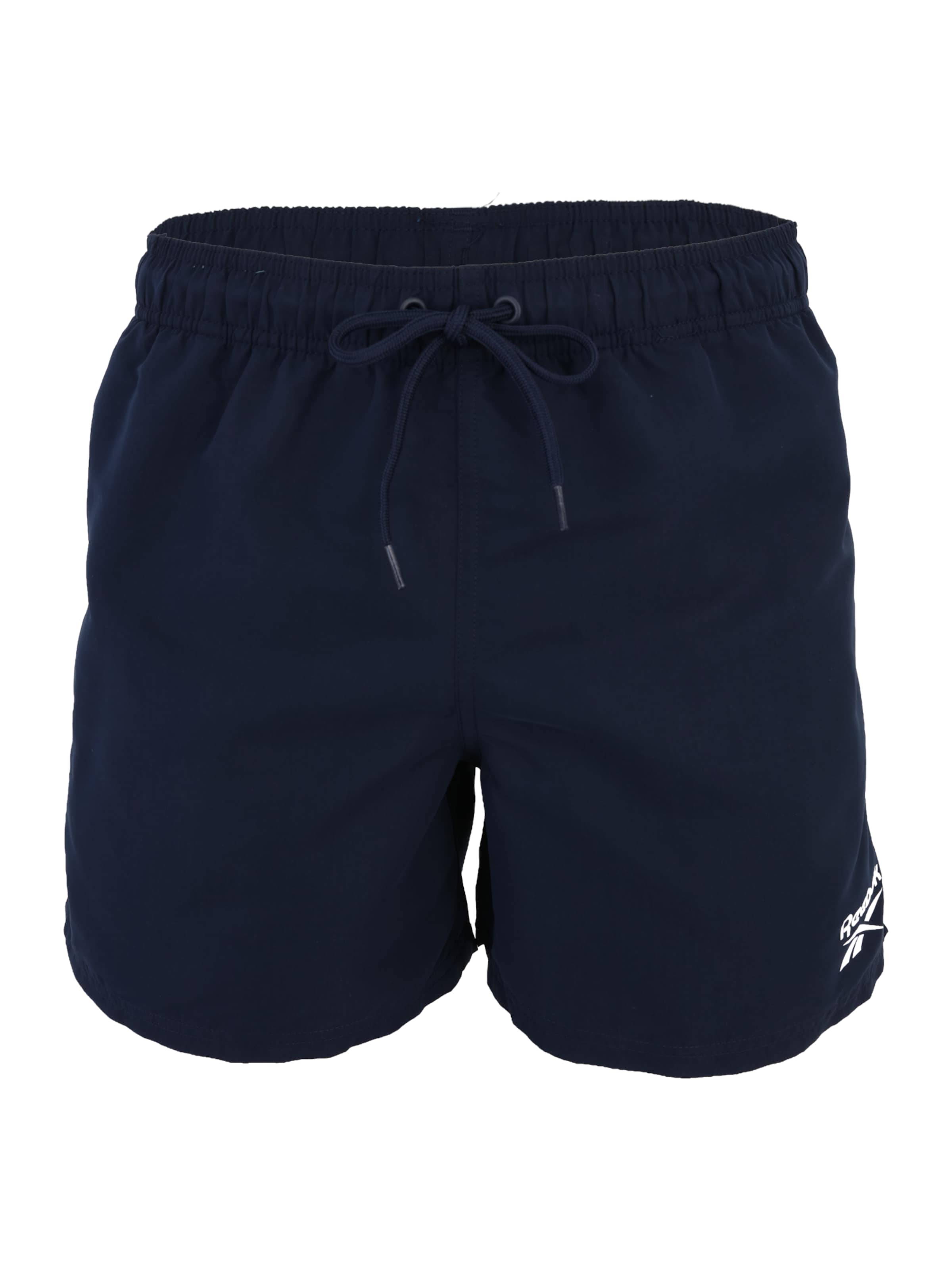 tengerészkék / fehér Reebok Rövid fürdőnadrágok 'YALE', Termék nézet