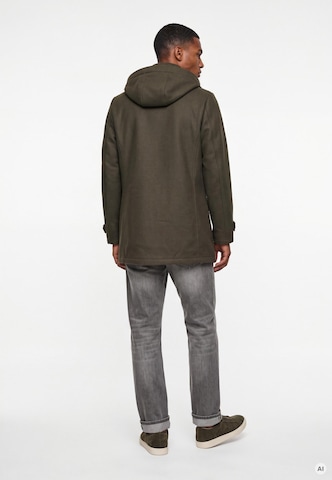 MILESTONE Parka 'Ashton', leicht taillierte Passform in Grün