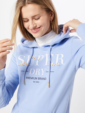 Superdry Mikina 'Serif' – modrá