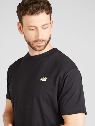 new balance Shirt 'Sport Essentials Runners' in Zwart