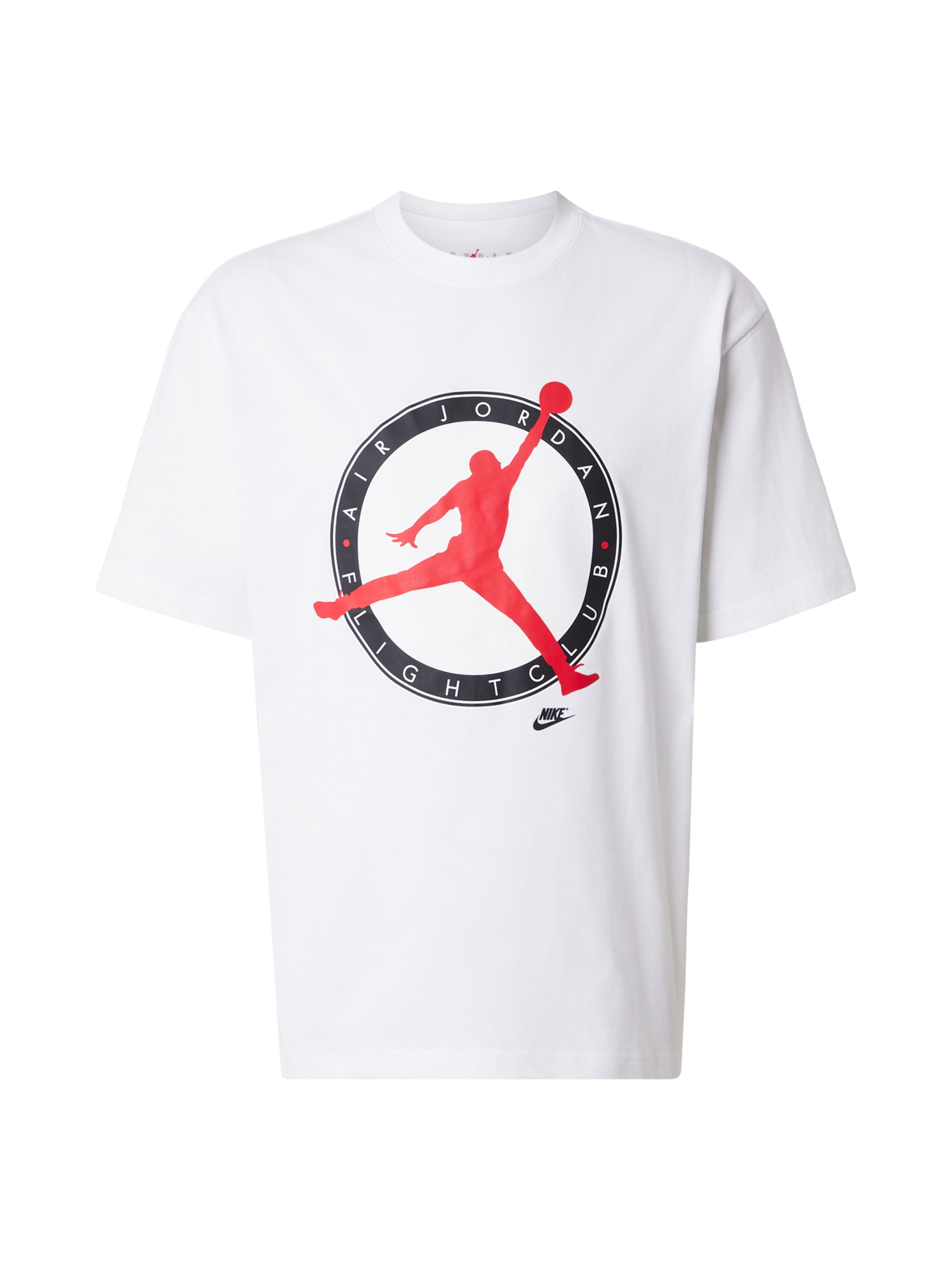 Tricou 'FLT CLB' de la Jordan pe alb: față