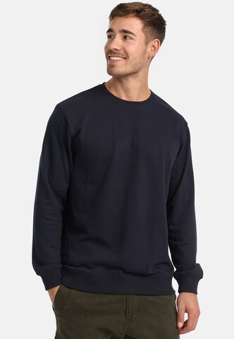 INDICODE JEANS Sweatshirt 'Holt' in Blauw: voorkant