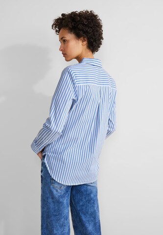 STREET ONE Bluse in Blau