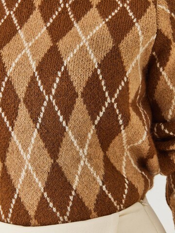 Pull-over Bianco Lucci en marron