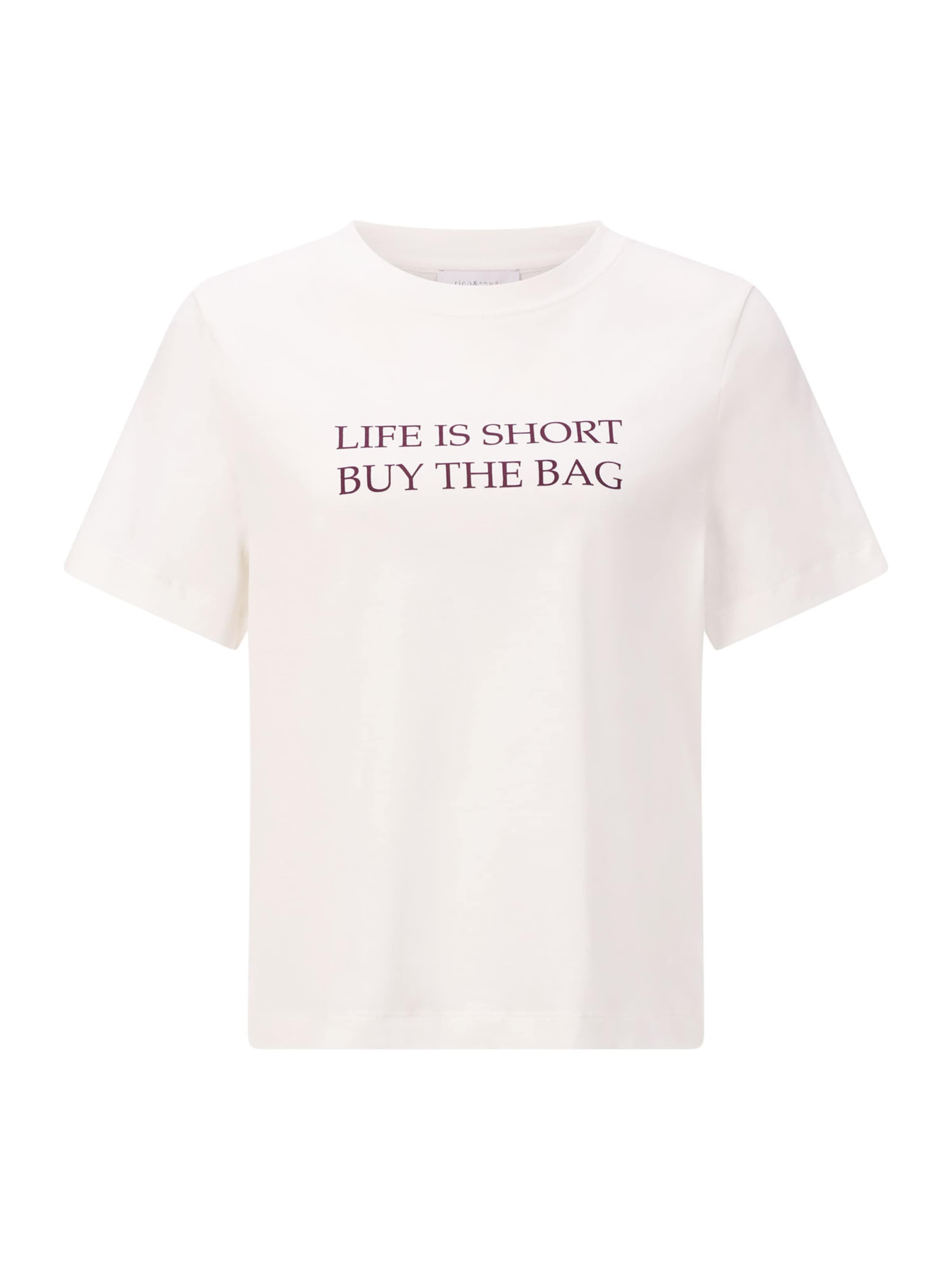 Rich & Royal Tričko – bílá: přední strana