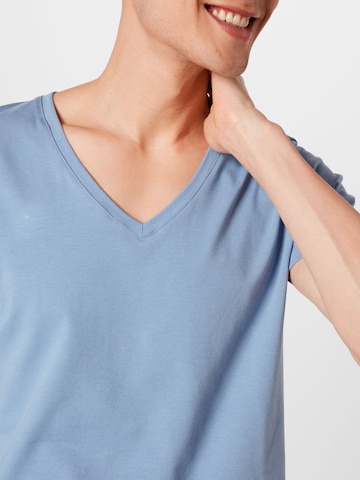 T-Shirt 'Samuel' DAN FOX APPAREL en bleu