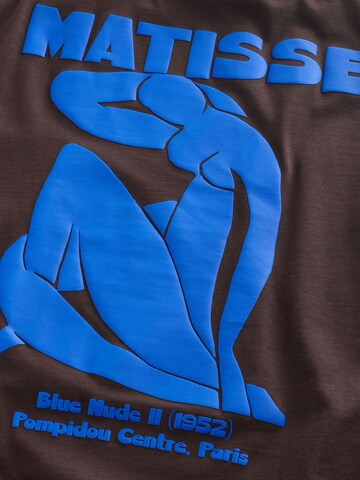 T-Shirt 'Künstler' Next en marron