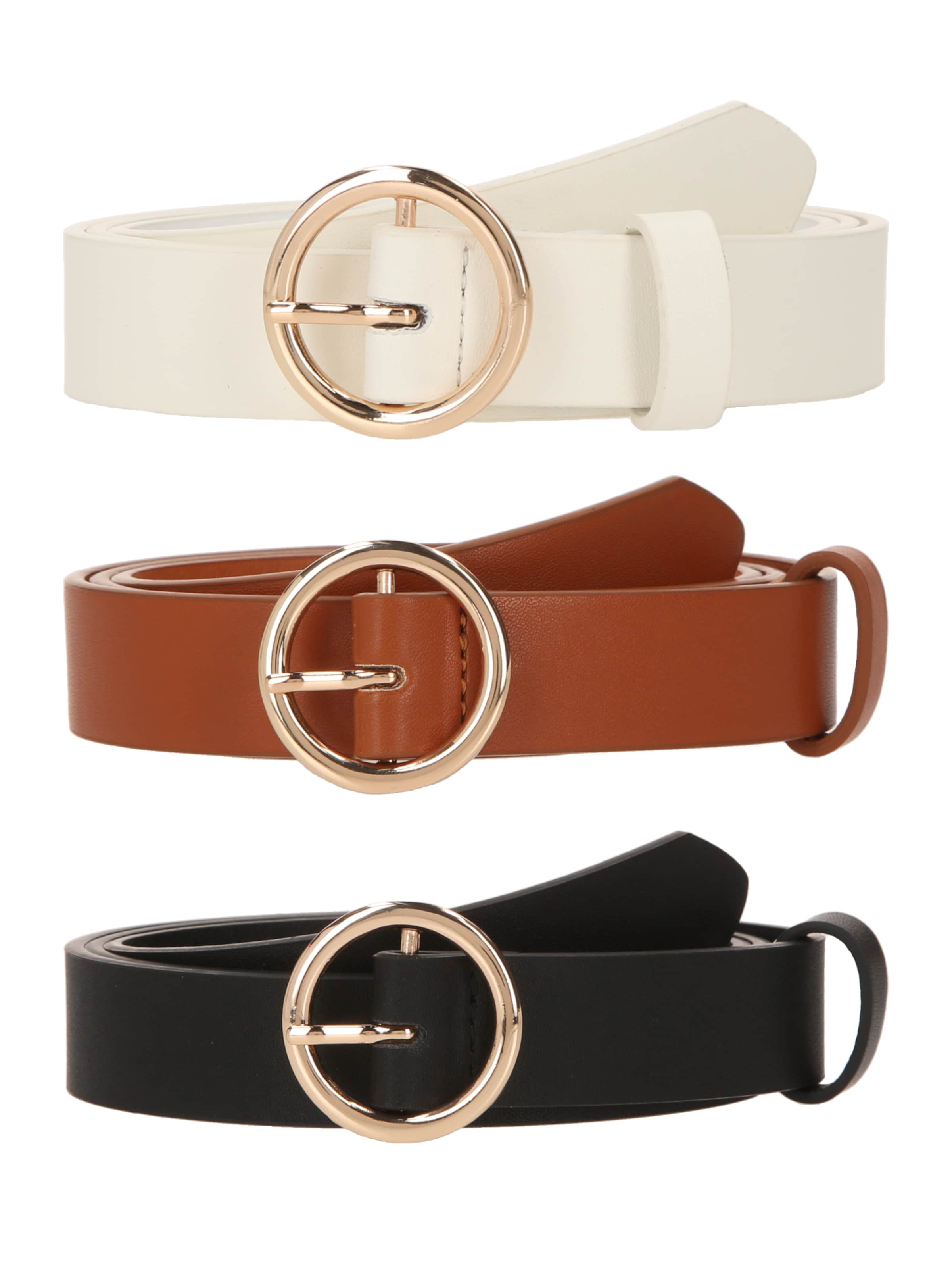 Cintura di studioselect in marrone: frontale