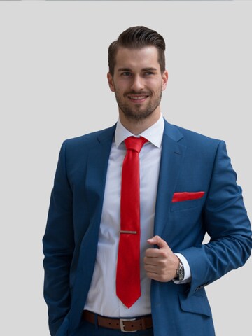 Massi Morino Krawatte in Rot: Vorderseite