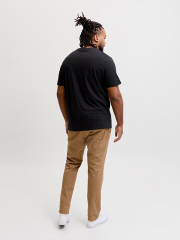 Jack & Jones Plus Μπλουζάκι 'JJTom' σε μαύρο