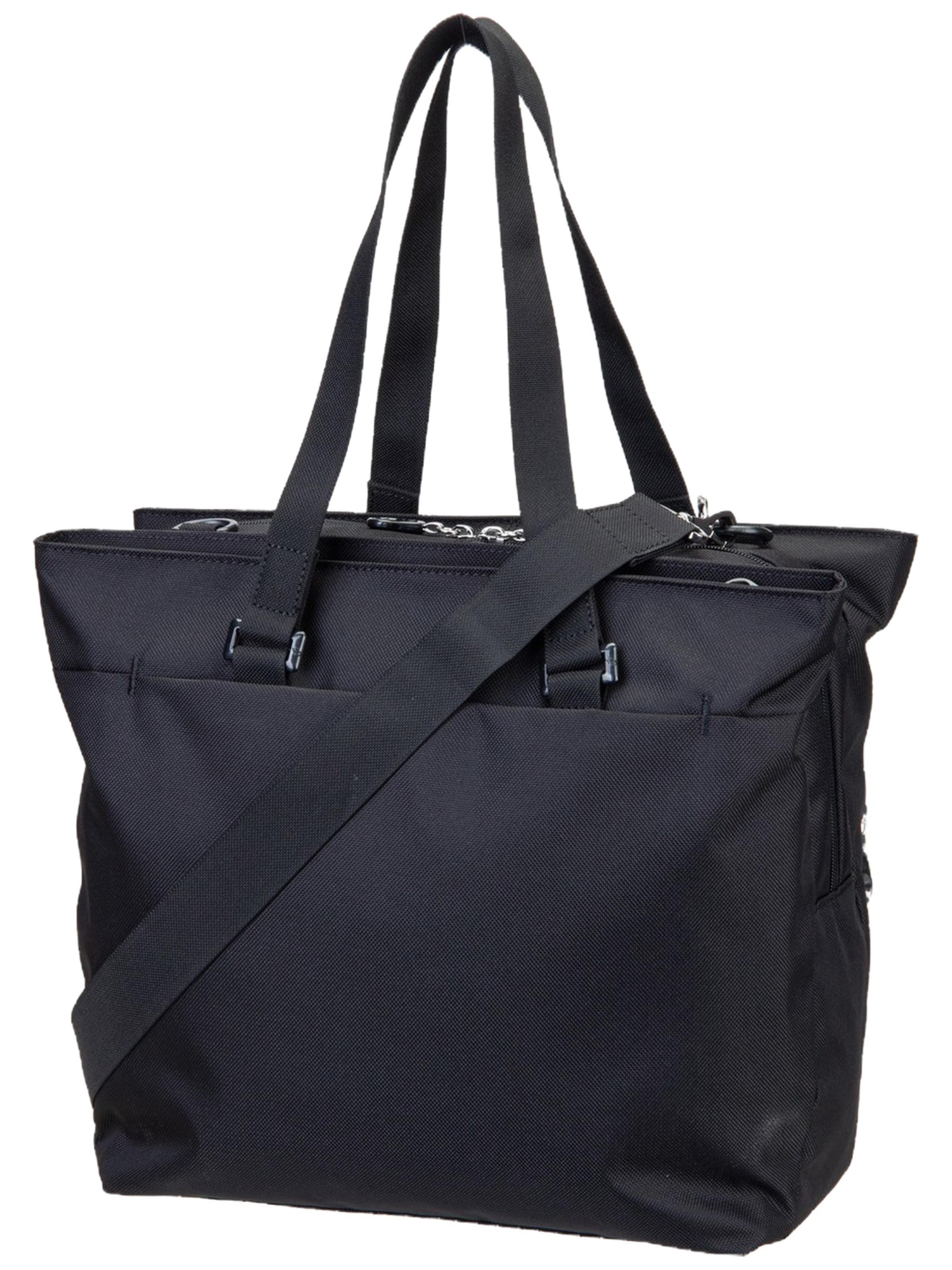 MANDARINA DUCK Shopper ' MD20 Double Zip QMT73 ' in Black