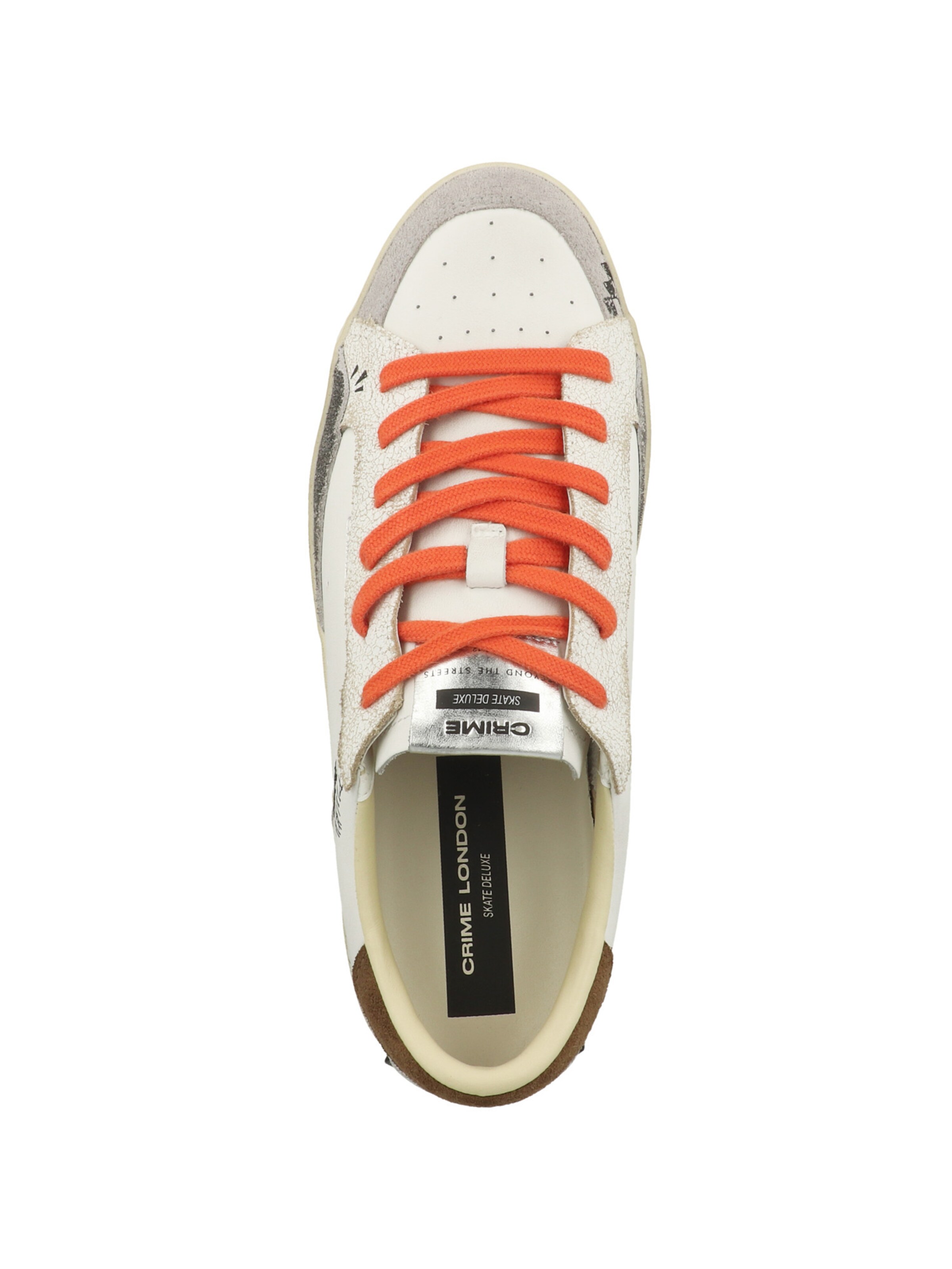 Crime London - Zapatillas deportivas bajas ' SK8 DELUXE ' en blanco