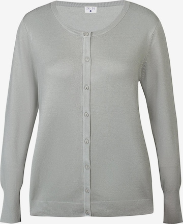 Cardigan 'Norma 106' ze-ze en vert : devant