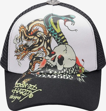 Ed Hardy Lippalakki 'Snake and Skull' värissä valkoinen: etupuoli