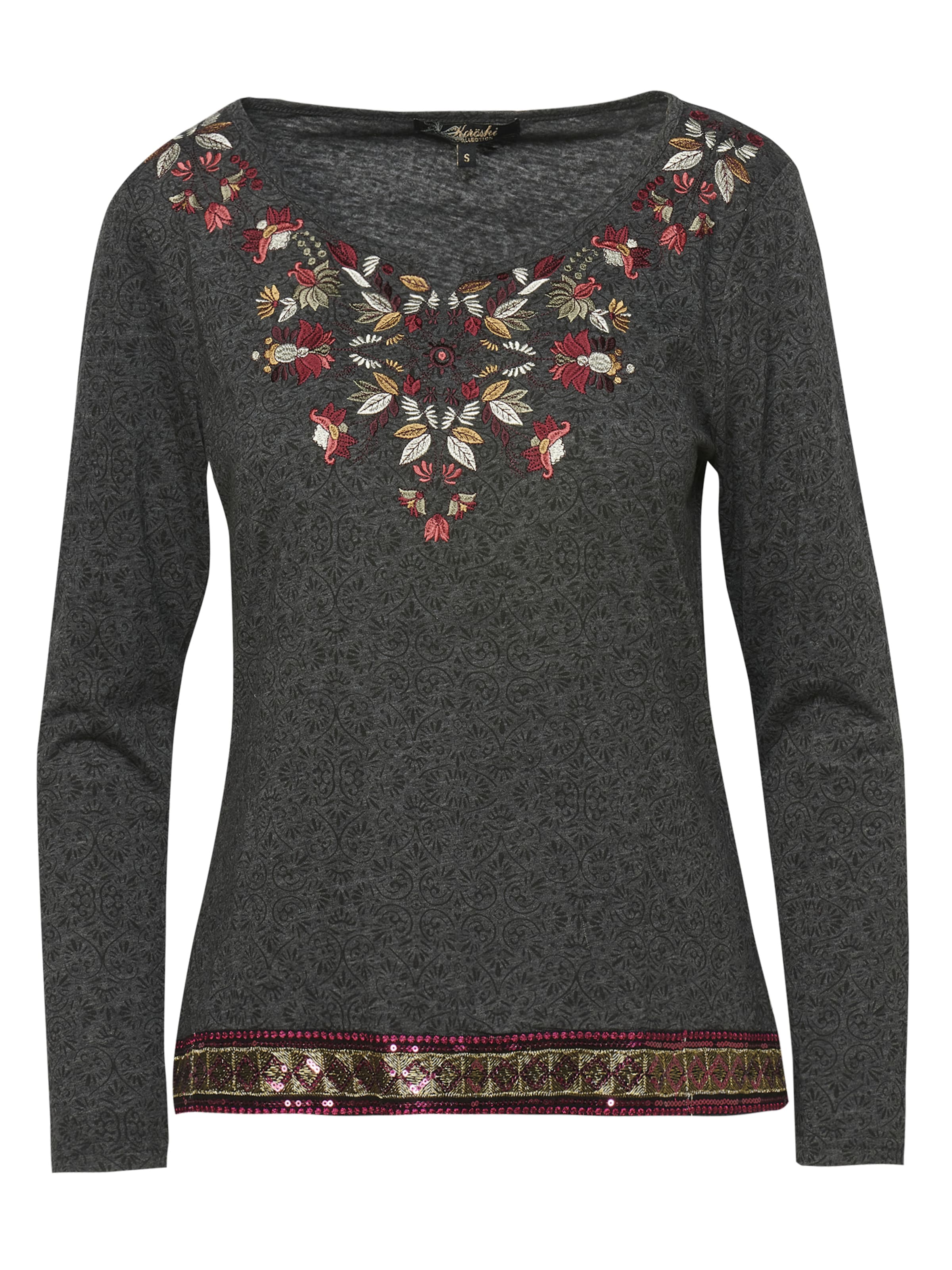 KOROSHI Tričko – černá: přední strana