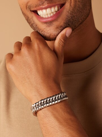 Lucardi Armband in Zilver: voorkant