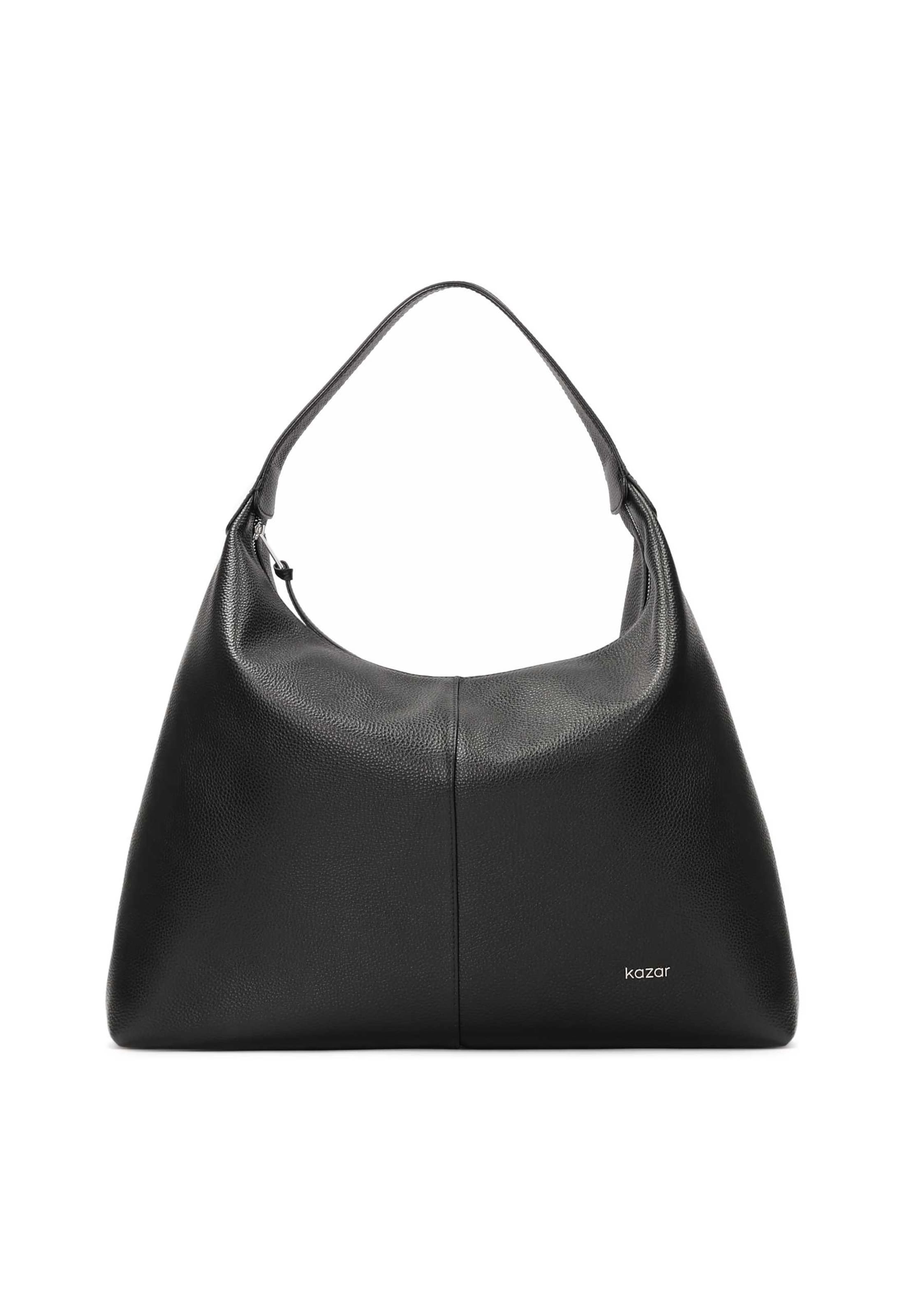 Sac bandoulière Kazar en noir : devant