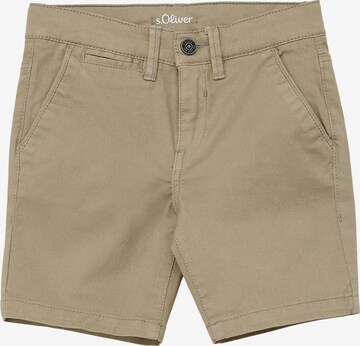 s.Oliver Slim fit Pants in Brown: front