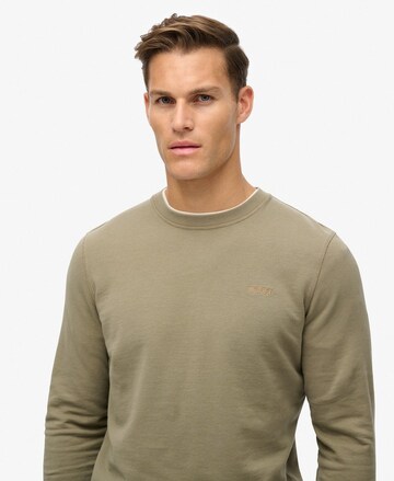 Sweat-shirt Superdry en vert