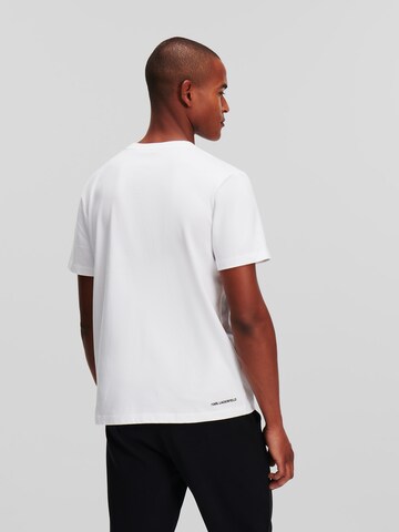 Karl Lagerfeld - Camiseta ' Ikonik ' en blanco